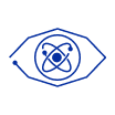 An eye with atoms for key facts about anomaly detection in plastics manufacturing.