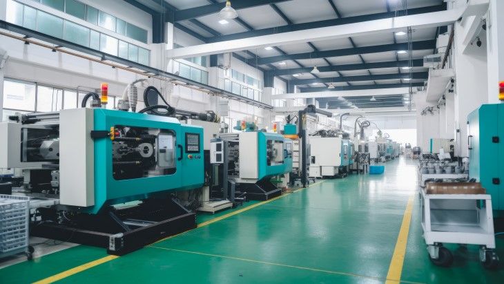 Injection molding machines plastics industry